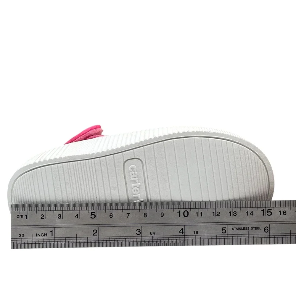 Carters Toddler Girls Salinas Closed Toe Slip-on Sandal Size 7 Pink Lightweight